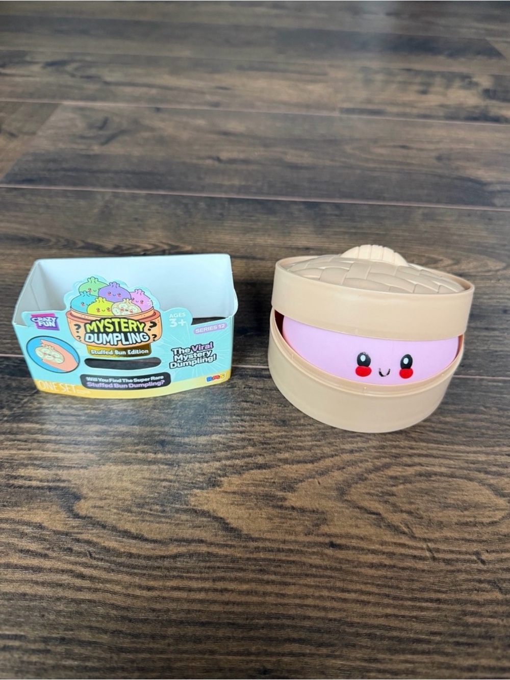 Authentic RMS Dumpling Squishy - Light Pink Stuffed Bun Edition